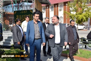 جلسه جناب آقای مهندس نبی هزارجریبی نماینده مردم شریف گرگان و آق قلا در مجلس شورای اسلامی در دانشکده فنی حرفه ای مائده گرگان. 4