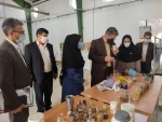 بازدید آقای دکتر زمانی معاونت اداری، مالی و مهندس رفیعی سرپرست دفتر امور فنی و نظارت بر طرحهای عمرانی دانشگاه فنی و حرفه ای از آموزشکده فنی و حرفه ای کوثر گنبد کاووس (گلستان) 2