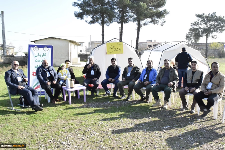 کاروان خدمت جهادی "فاتح" در روستای "قورچای" آزادشهر 2