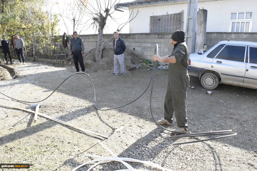 کاروان خدمت جهادی "فاتح" در روستای "قورچای" آزادشهر 6