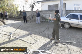 کاروان خدمت جهادی "فاتح" در روستای "قورچای" آزادشهر 2