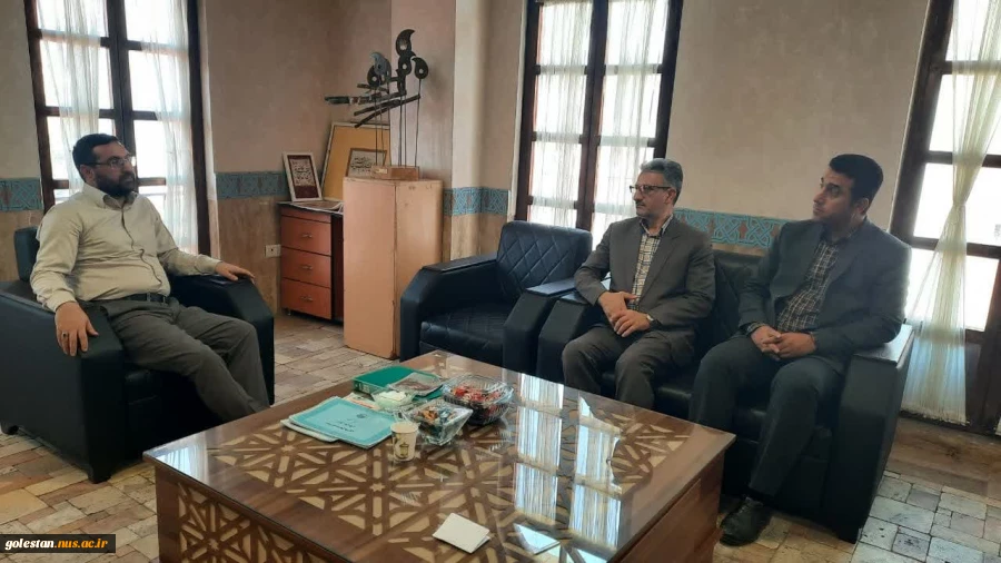 نشست صمیمی رئیس دانشگاه ملی مهارت استان گلستان با مدیرکل حوزه هنری استان به مناسبت روز هنرهای انقلاب اسلامی 2