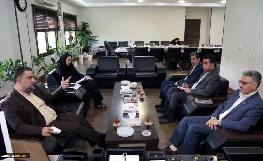 نشست راهبردی میان محمد حسنی، رئیس دانشگاه ملی مهارت استان گلستان و مهندس علیرضا نورانی، رئیس سازمان مدیریت و برنامه‌ریزی استان  2