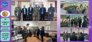 بازدید مهندس محمد حسنی رییس دانشگاه ملی مهارت استان گلستان از قرار گاه مهارتی تیپ ۲۳۰  شهید اسدالله متاجی ارتش جمهوری اسلامی گرگان