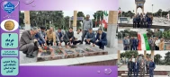 آیین عطر افشانی گلزار شهدا به مناسبت سوم خرداد، سالروز آزاد سازی خرمشهر