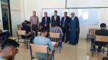 بازدید مسئولین دانشگاه ملی مهارت کشور از حوزه امتحانات دانشگاه استان گلستان