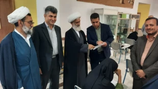 بازدید مسئولین دانشگاه ملی مهارت کشور از حوزه امتحانات دانشگاه استان گلستان 5