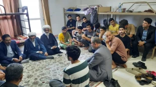 بازدید مسئولین دانشگاه ملی مهارت کشور از خوابگاه دانشجویی شهید محسن فخری زاده  استان گلستان 3