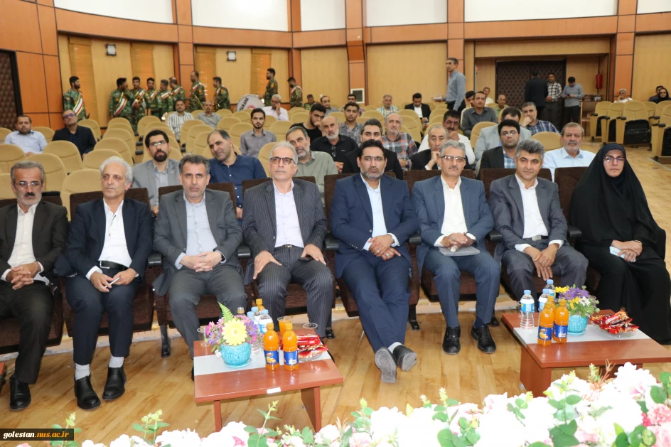 آیین تکریم رئیس پیشین و معارفه سرپرست جدید دانشگاه ملی مهارت واحد استان گلستان