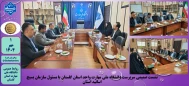 نشست صمیمی سرپرست دانشگاه ملی مهارت واحد استان گلستان با مسئول سازمان بسیج اساتید استان