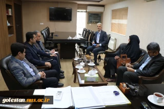 دیدار سرپرست دانشگاه ملی مهارت استان گلستان با مدیرعامل شرکت شهرک های صنعتی استان