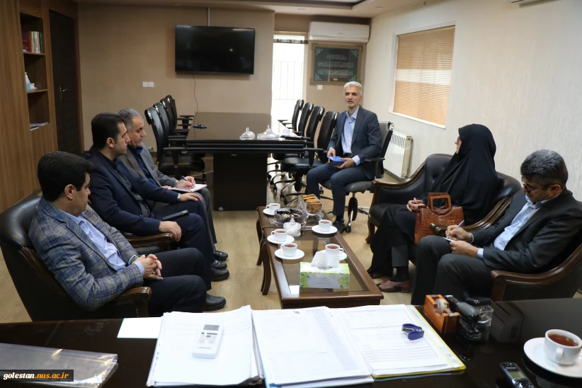 دیدار سرپرست دانشگاه ملی مهارت استان گلستان با مدیرعامل شرکت شهرک های صنعتی استان